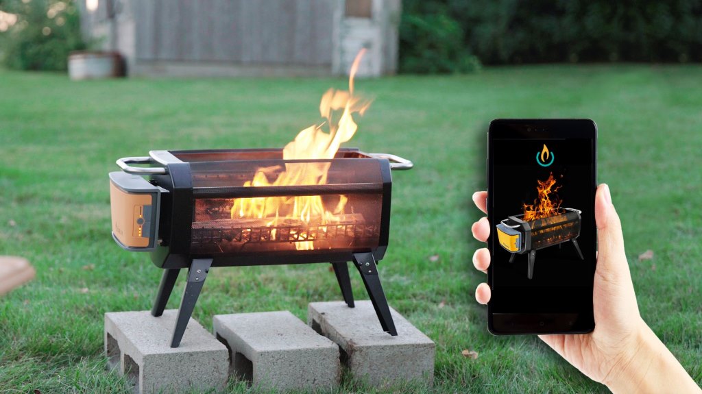 Tech-Infused Portable Fire Pits